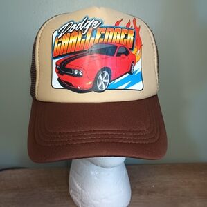 Dodge X Reason Limited Edition Dodge Challenger Snapback Hat Mesh Trucker OS